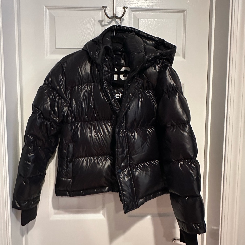 Aritzia Black Puffer Jacket